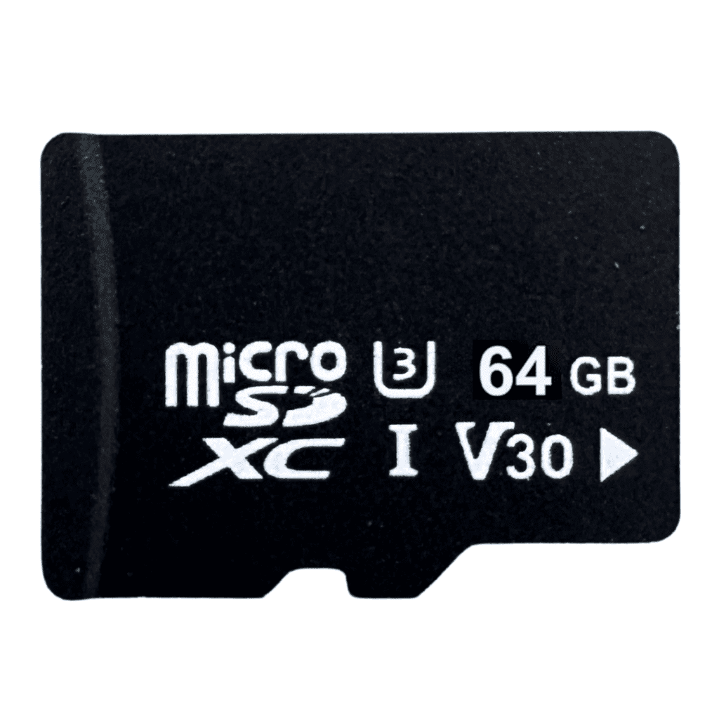 bulk SD cards with 64GB U3 V30 microSD card suitable for Full HD recording and mobile devices